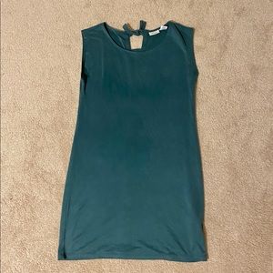 Teal dress